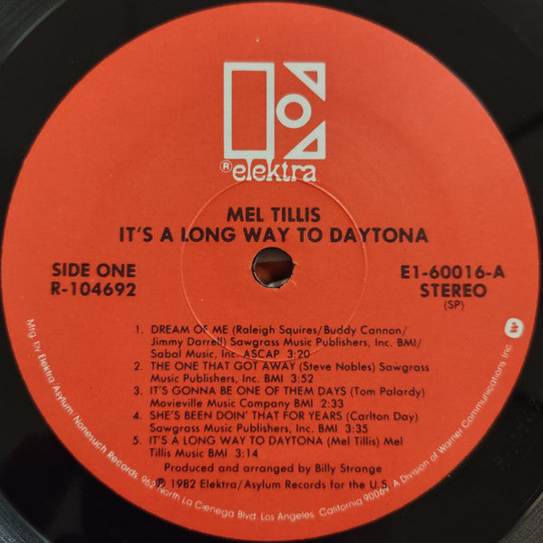 Mel Tillis - It's A Long Way To Daytona