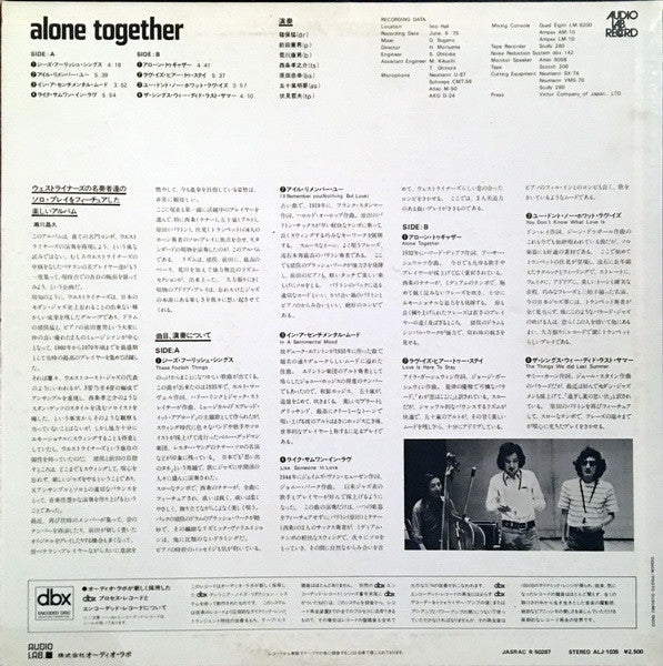 Takeshi Inomata - Alone Together