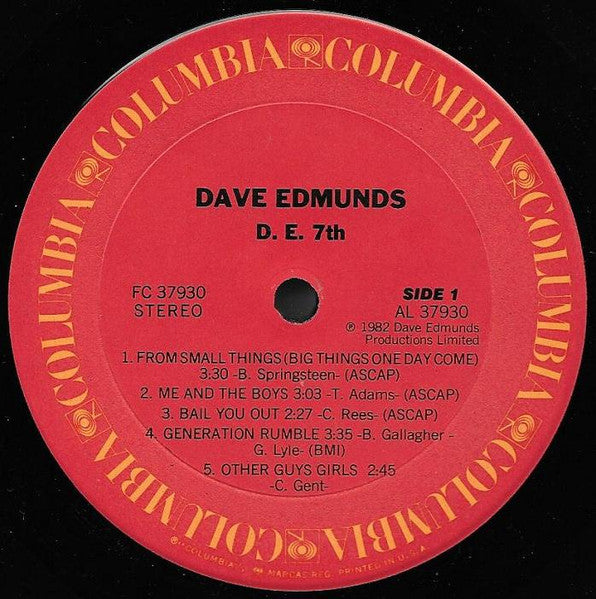 Dave Edmunds - D. E. 7th
