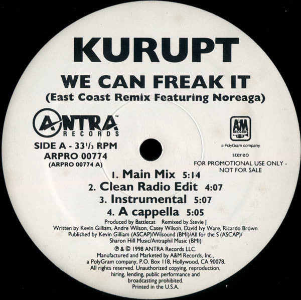 We Can Freak It (East Coast Remix)