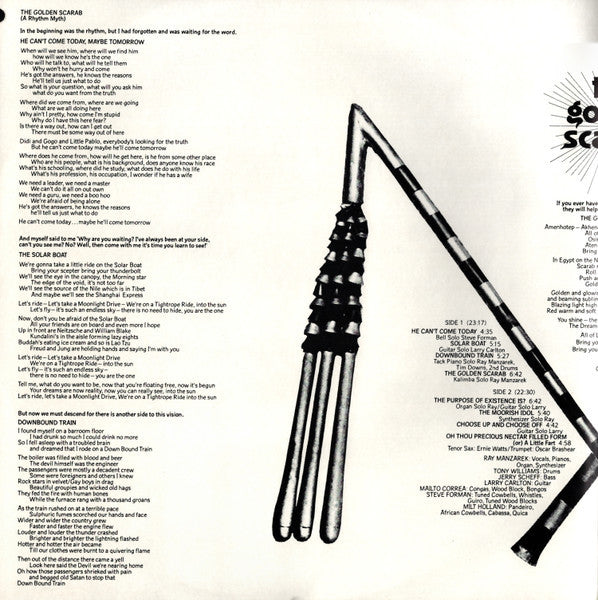 Ray Manzarek - The Golden Scarab