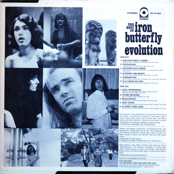 The Best Of Iron Butterfly Evolution