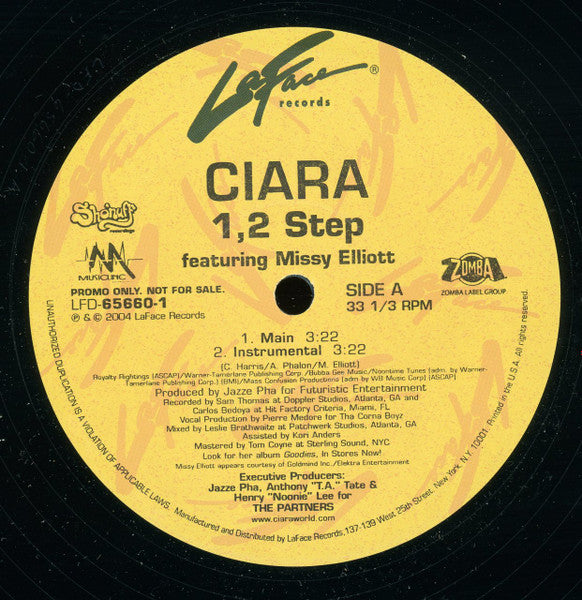 Ciara (2) - 1, 2 Step