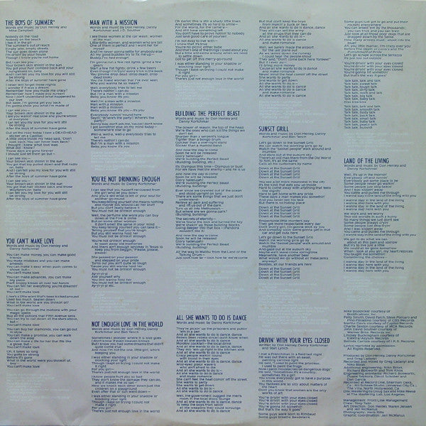 Don Henley - Building The Perfect Beast