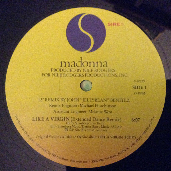Madonna - Like A Virgin
