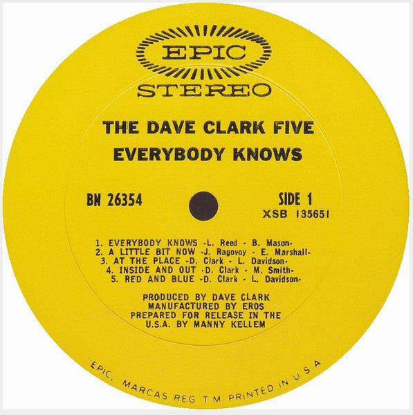 The Dave Clark Five - Everybody Knows