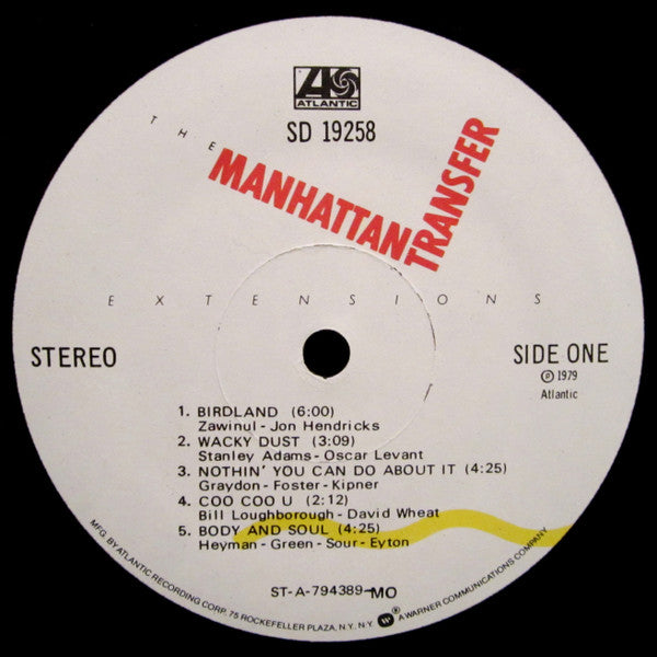 Manhattan Transfer, The - Extensions