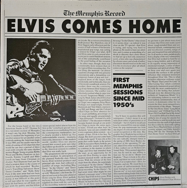 Elvis Presley - The Memphis Record