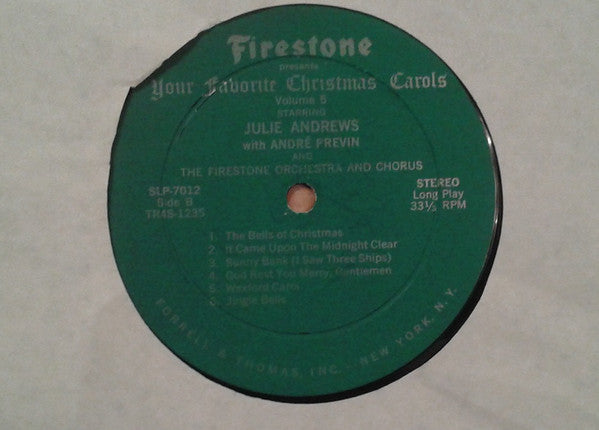 Your Favorite Christmas Carols Volume 5