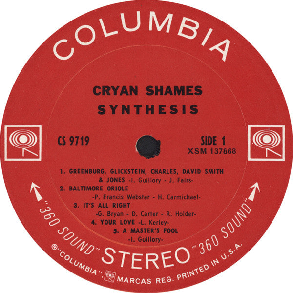 Cryan' Shames, The - Synthesis