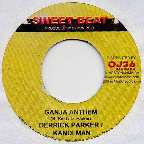 Derrick Parker - Ganja Anthem