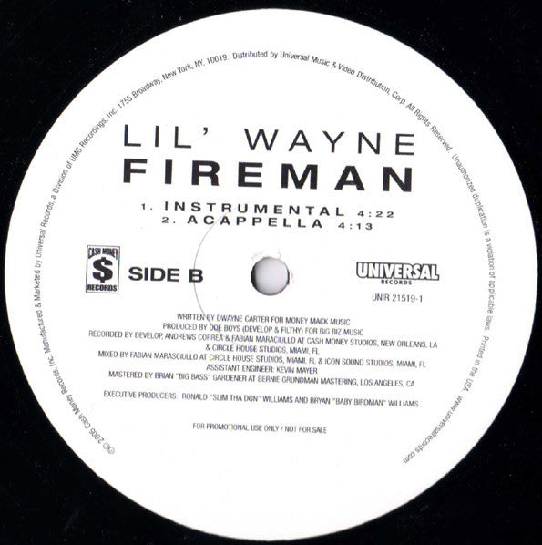 Lil Wayne - Fireman