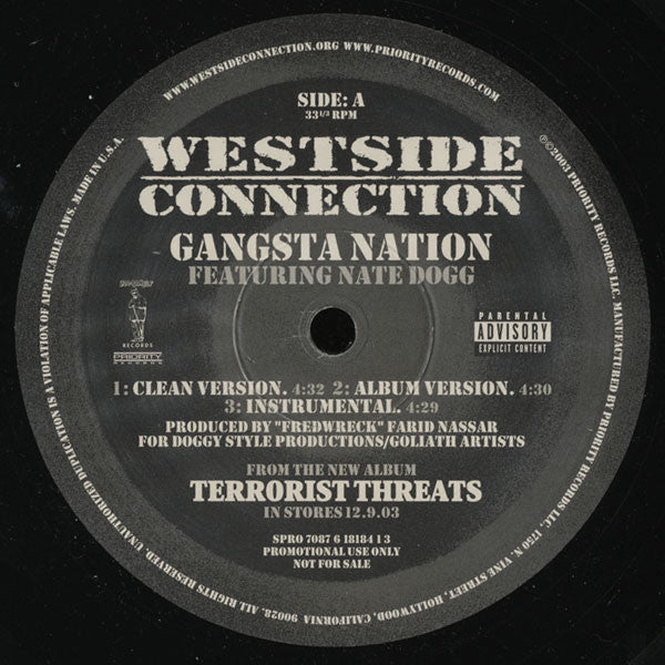 Westside Connection - Gangsta Nation
