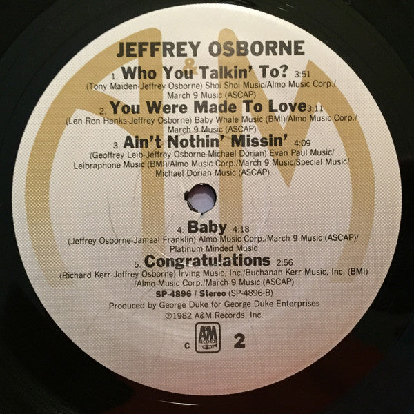Jeffrey Osborne - Jeffrey Osborne