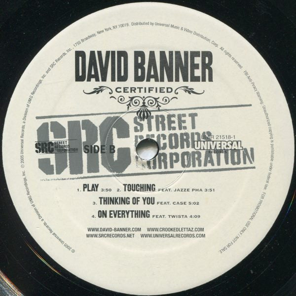 David Banner - Certified