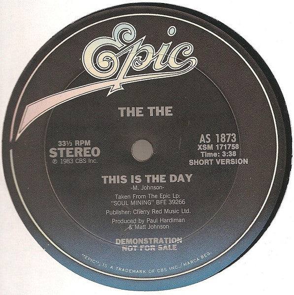 The The - This Is The Day