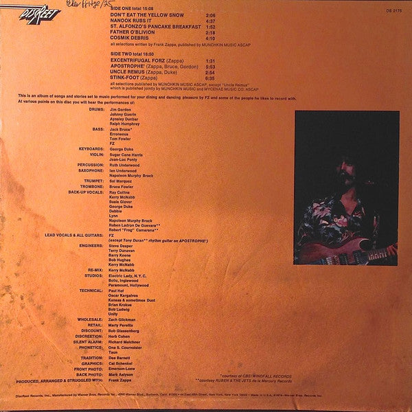 Frank Zappa - Apostrophe (')