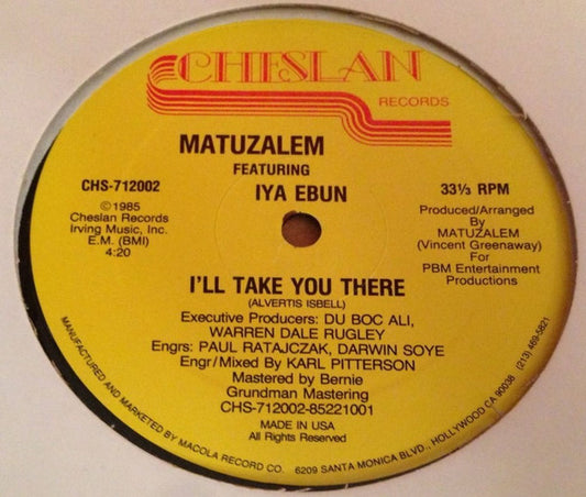 Matuzalem - I'll Take You There