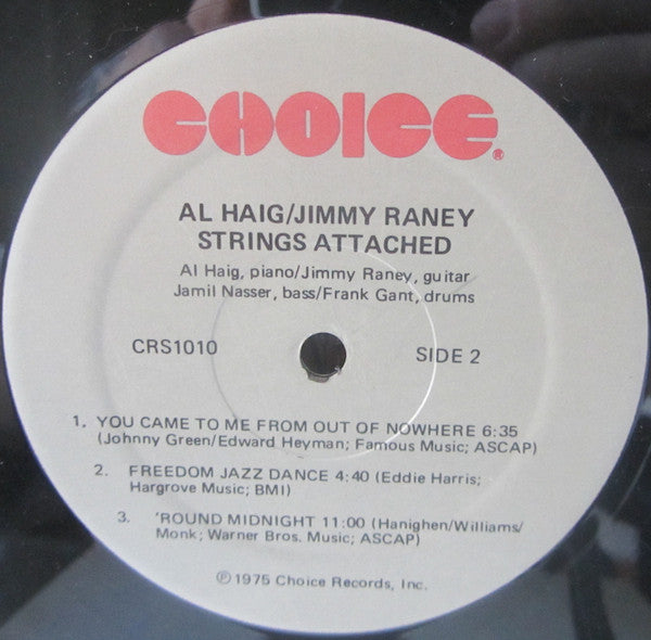 Al Haig - Strings Attached