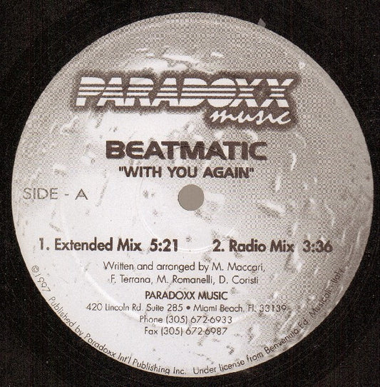 Beatmatic - With You Again