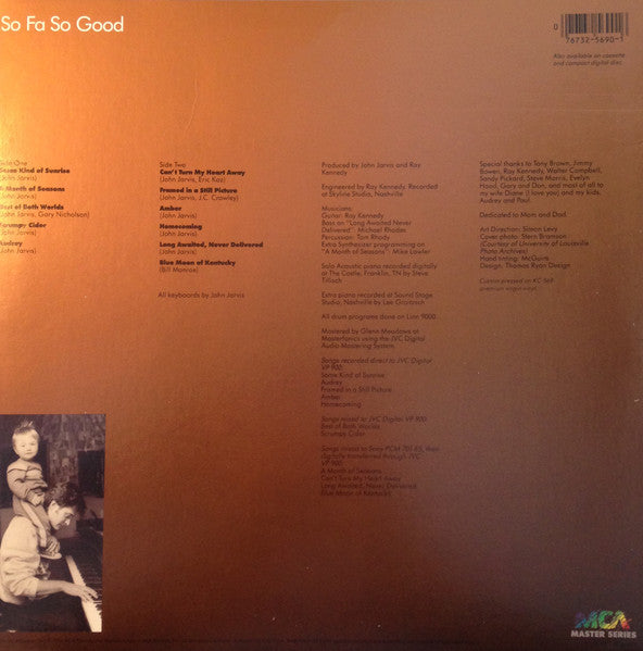 John Jarvis - So Fa So Good