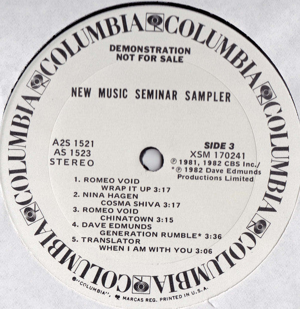 New Music Seminar Sampler