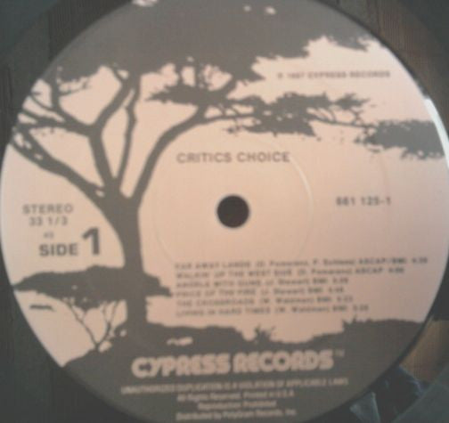 Various - Critics Choice