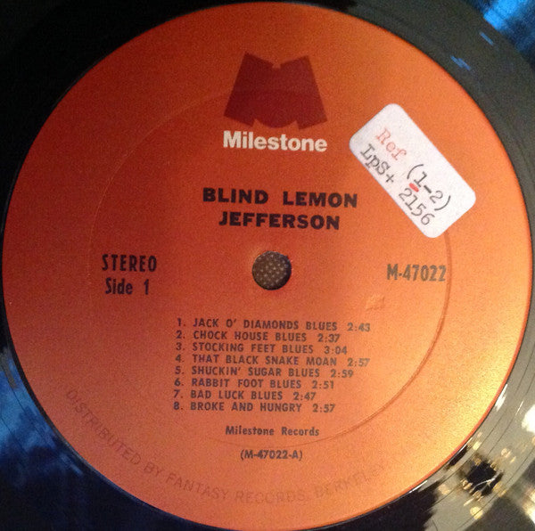 Blind Lemon Jefferson