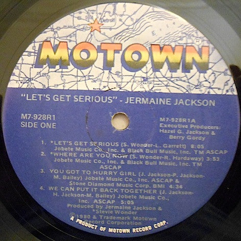 Jermaine Jackson - Let's Get Serious
