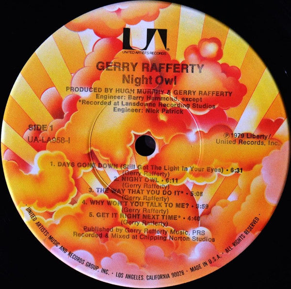 Gerry Rafferty - Night Owl