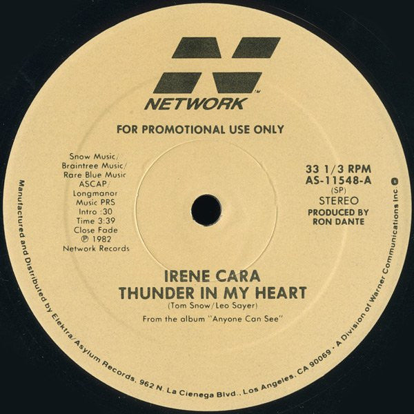 Irene Cara - Thunder In My Heart