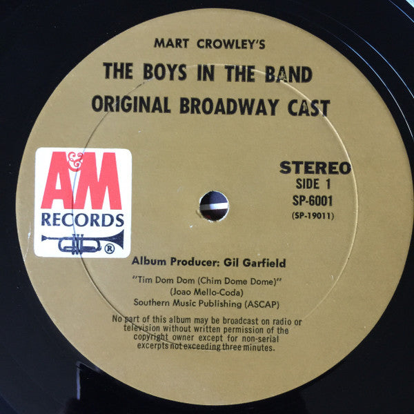 Mart Crowley's - The Boys In The Band (The Original Broadway Cast Album)