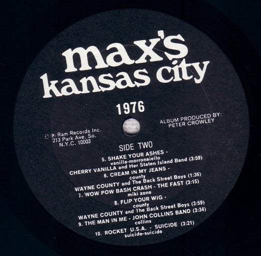 1976 Max's Kansas City