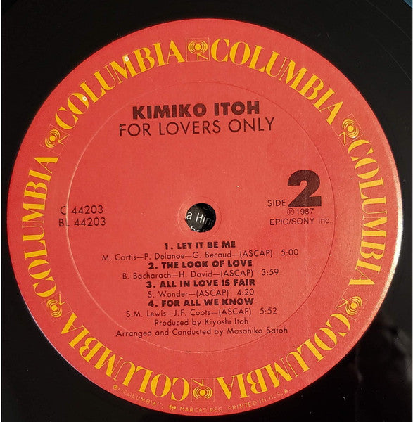 Kimiko Itoh - For Lovers Only