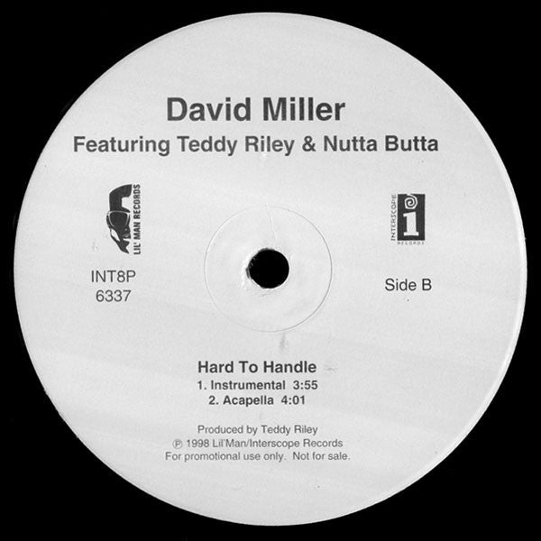 David Miller - Hard To Handle