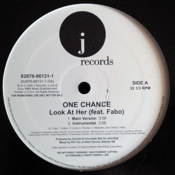 One Chance - Look At Her