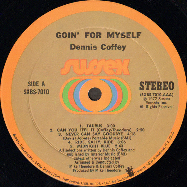Dennis Coffey - Goin' For Myself