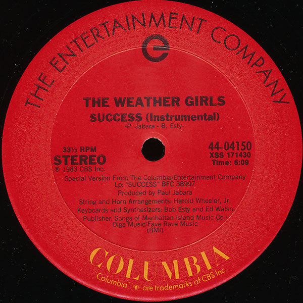 The Weather Girls - Success