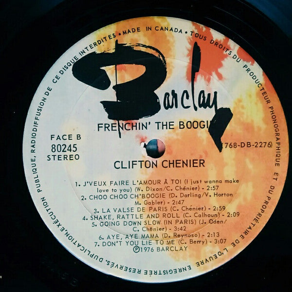Clifton Chenier - Frenchin' The Boogie