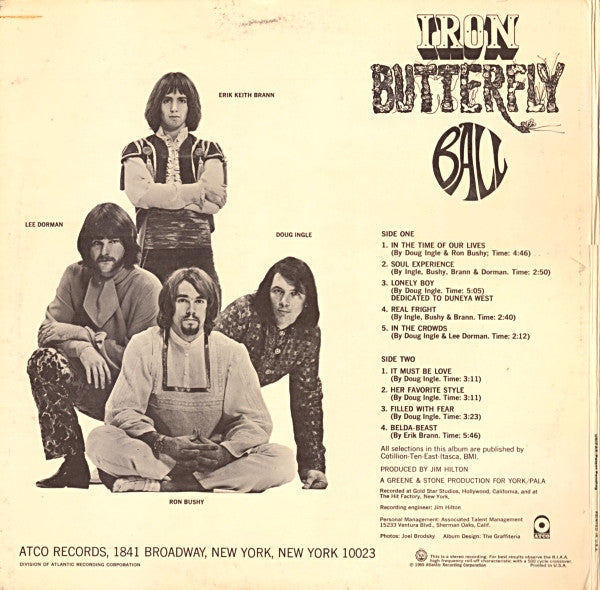 Iron Butterfly - Ball