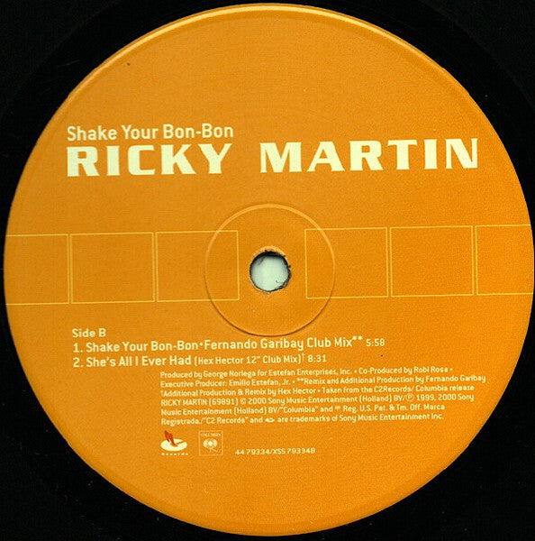 Ricky Martin - Shake Your Bon-Bon