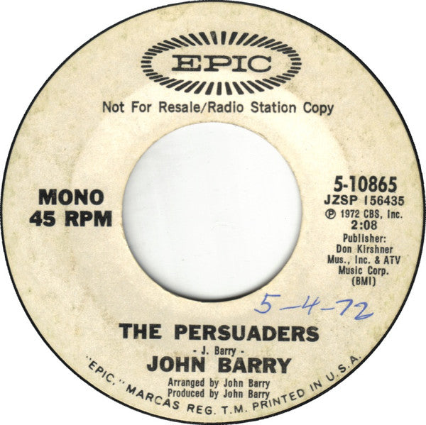 John Barry - The Persuaders