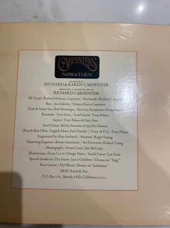 Carpenters - Now & Then