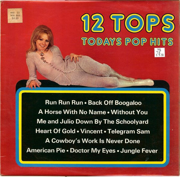 Unknown Artist - 12 Tops: Todays Pop Hits