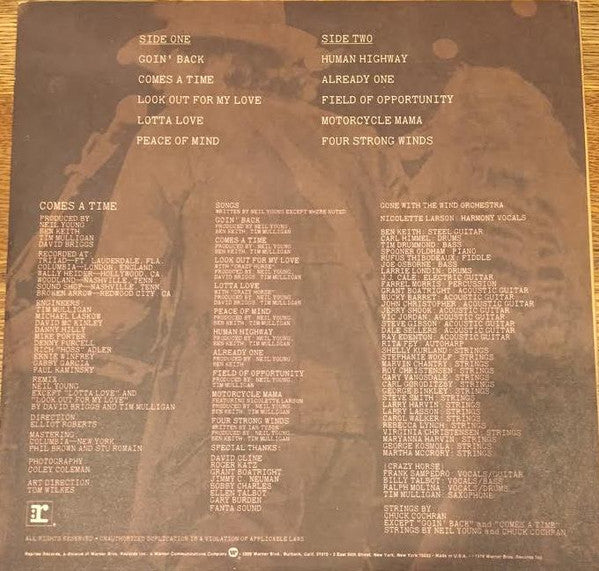 Neil Young - Comes A Time