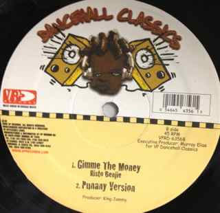 Admiral Bailey - Punany / Gimme The Money