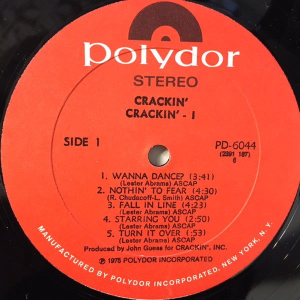 Crackin' - I
