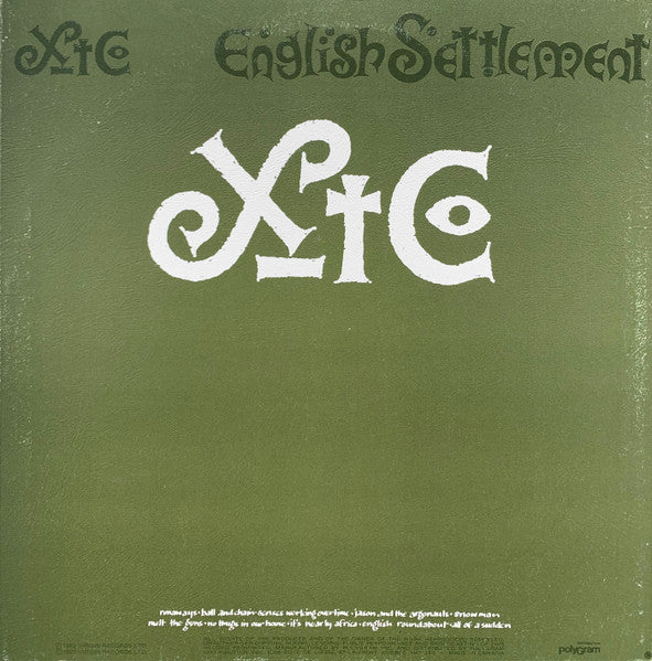 XTC - English Settlement