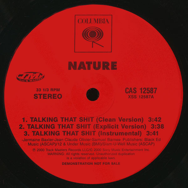 Nature (4) - Talking That Shit / Don't Stop