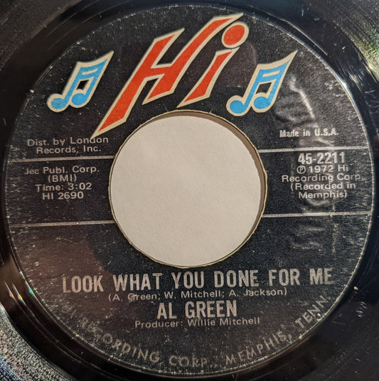Al Green - Look What You Done For Me